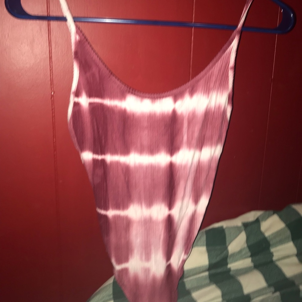 Tie dye body suit